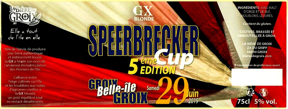 etiquette BRASSERIE LA BIERE DE GROIX 06