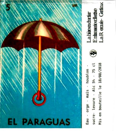 etiquette BRASSERIE LA BIERE EN CHANTIER 07