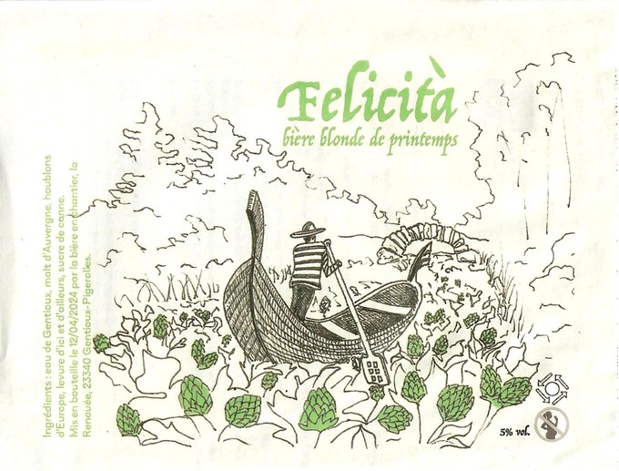 Etiquette BRASSERIE LA BIERE EN CHANTIER 08