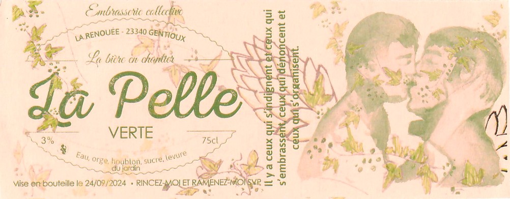 Etiquette BRASSERIE LA BIERE EN CHANTIER 10