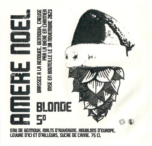 Etiquette BRASSERIE LA BIERE EN CHANTIER 11