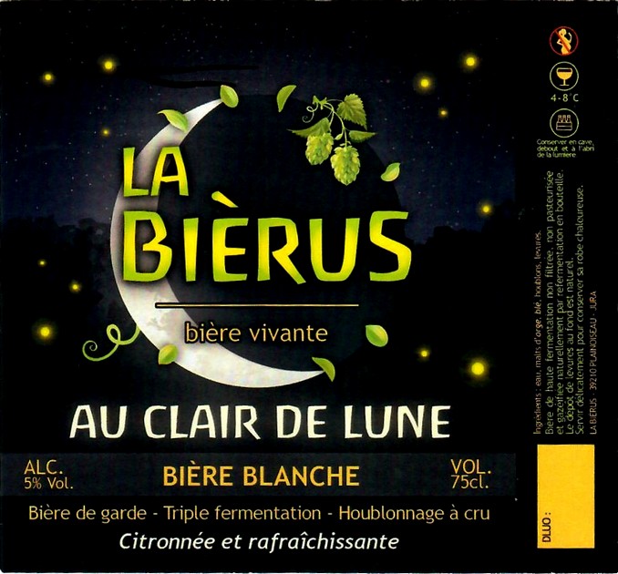 etiquette BRASSERIE LA BIERUS 04