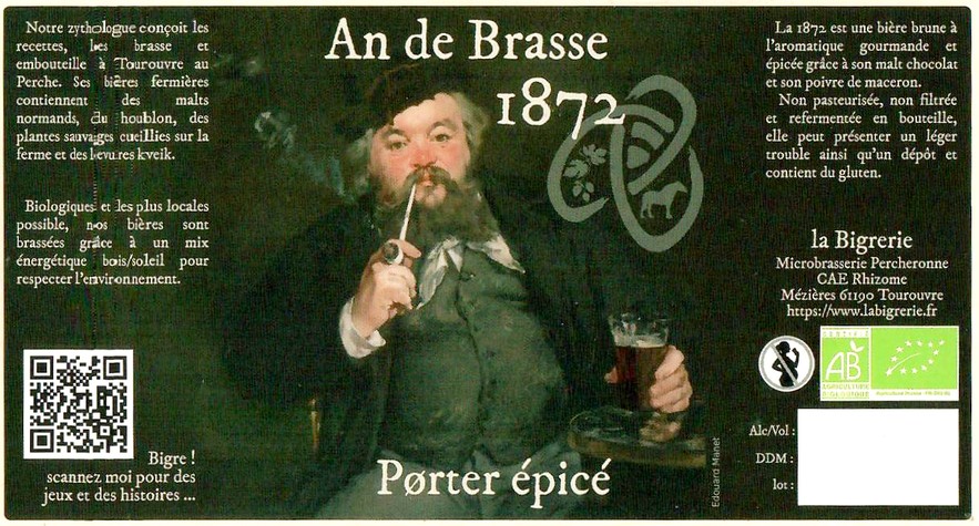 Etiquette BRASSERIE LA BIGRERIE 03