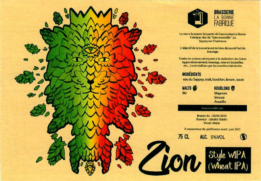 etiquette BRASSERIE LA BONNE FABRIQUE 04