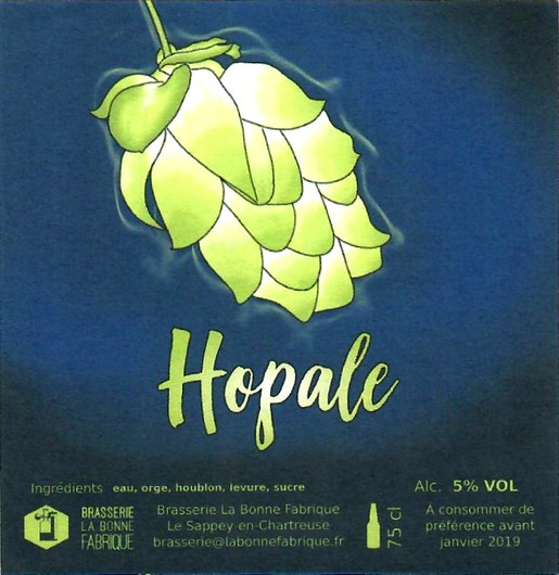 etiquette BRASSERIE LA BONNE FABRIQUE 05