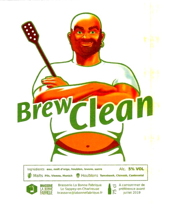 etiquette BRASSERIE LA BONNE FABRIQUE 07