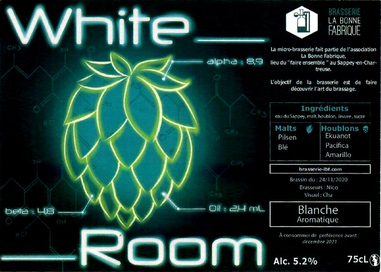 etiquette BRASSERIE LA BONNE FABRIQUE 11