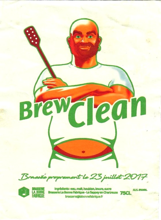 etiquette BRASSERIE LA BONNE FABRIQUE 25