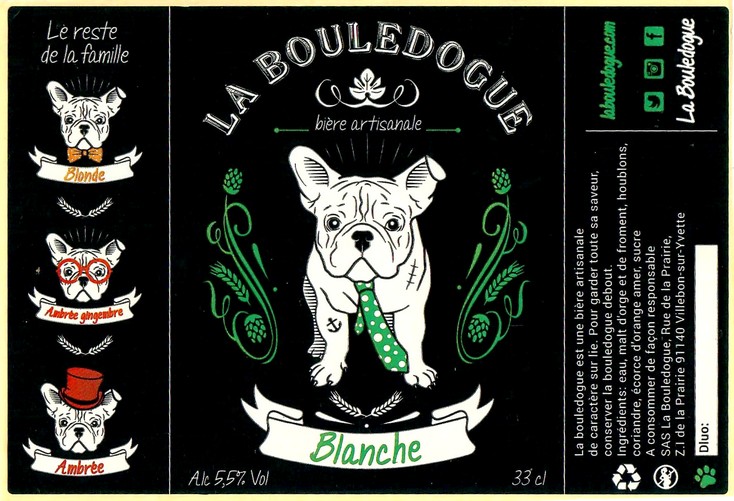 Etiquette BRASSERIE LA BOULEDOGUE 05