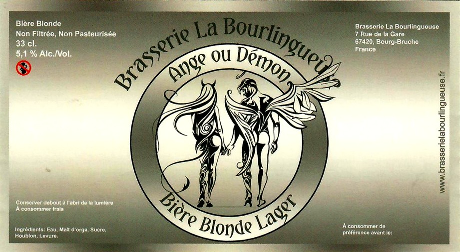 etiquette BRASSERIE LA BOURLINGUEUSE 01