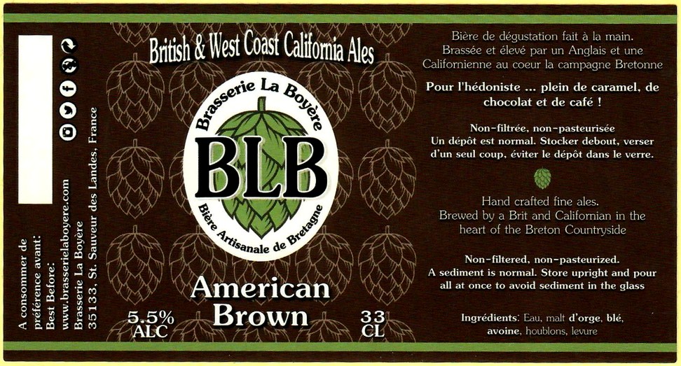 etiquette BRASSERIE LA BOYERE 03