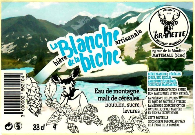 etiquette BRASSERIE LA BRAMETTE 05