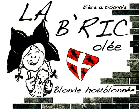 etiquette BRASSERIE LA BRIC 08