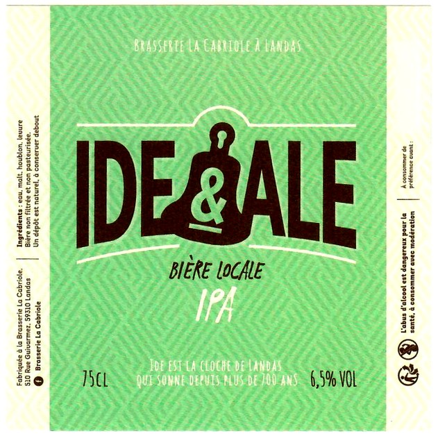 etiquette BRASSERIE LA CABRIOLE 02