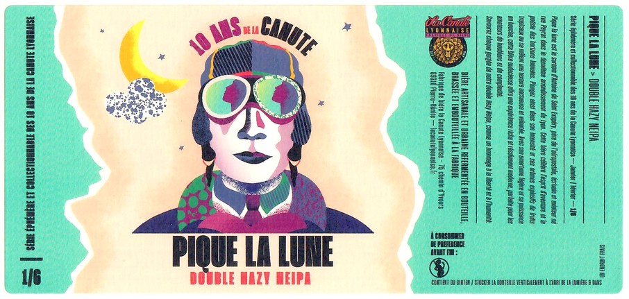 Etiquette BRASSERIE LA CANUTE LYONNAISE 20