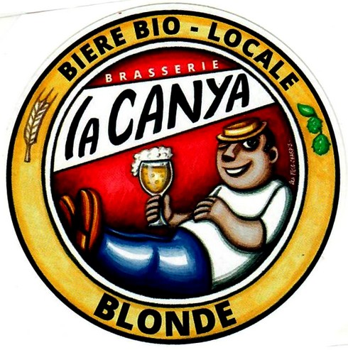etiquette BRASSERIE LA CANYA 02