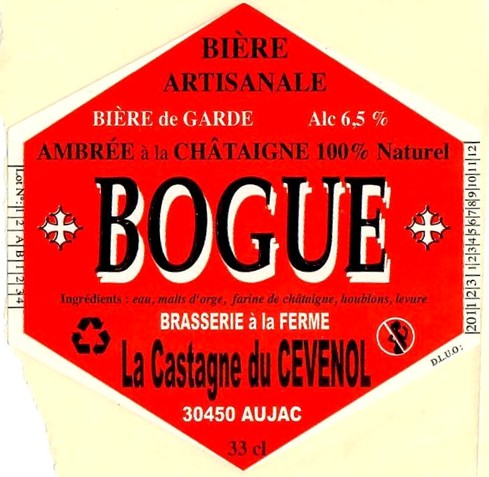 Etiquette BRASSERIE LA CASTAGNE DU CEVENOL 02