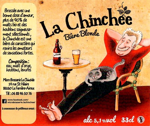 Etiquette BRASSERIE LA CHINCHEE 02