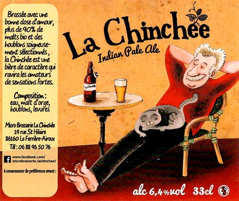 Etiquette BRASSERIE LA CHINCHEE 11