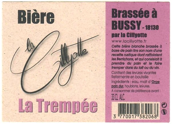 etiquette BRASSERIE LA CILLYOTE 04