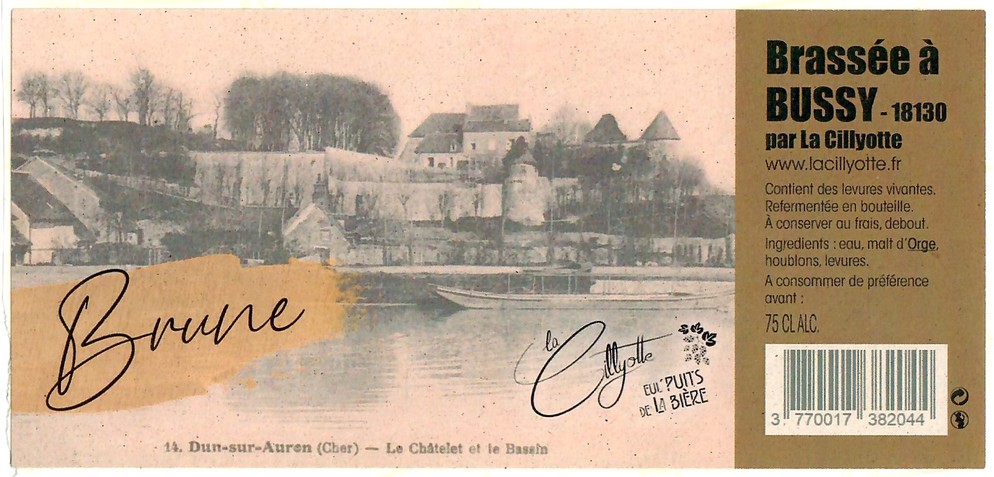 Etiquette BRASSERIE LA CILLYOTE 21