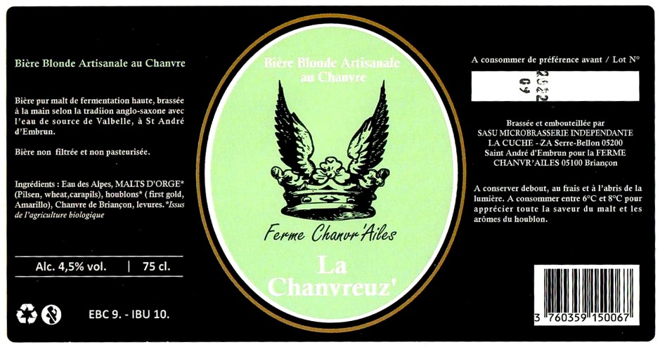 Etiquette BRASSERIE LA CUCHE 04