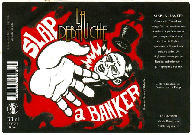 etiquette BRASSERIE LA DEBAUCHE 100