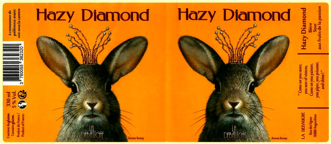 etiquette BRASSERIE LA DEBAUCHE 104