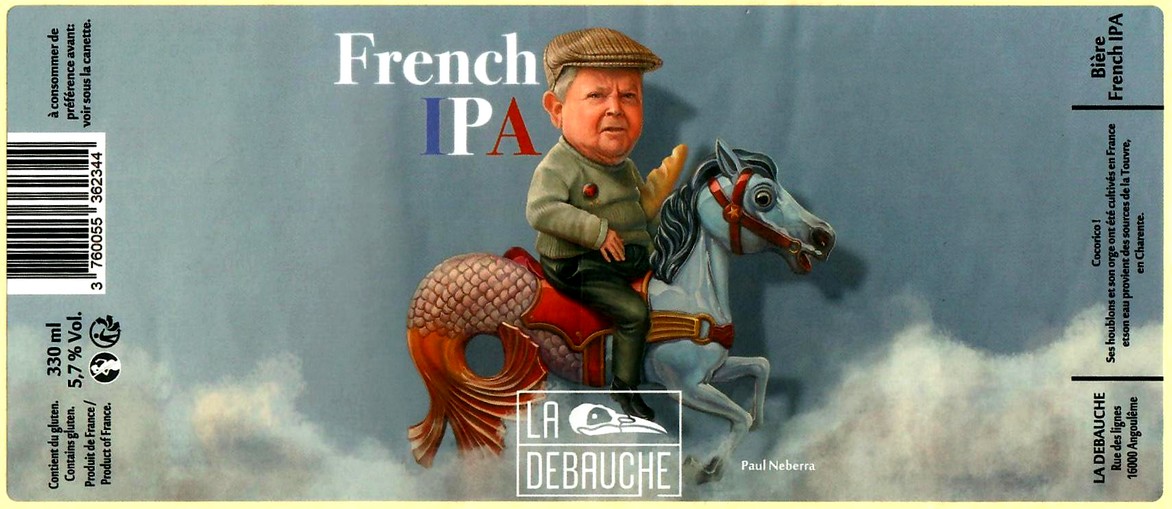 etiquette BRASSERIE LA DEBAUCHE 105