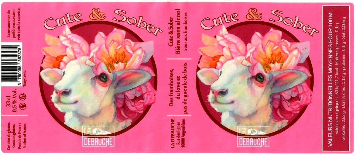 etiquette BRASSERIE LA DEBAUCHE 110