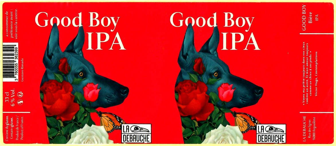 etiquette BRASSERIE LA DEBAUCHE 114