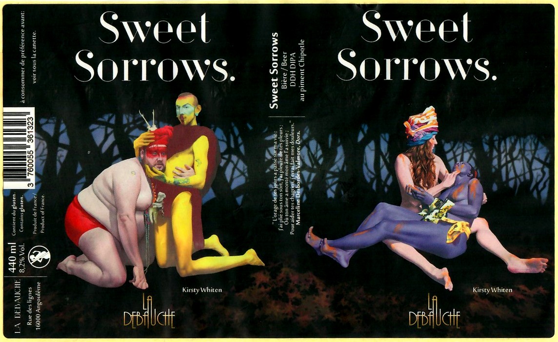 etiquette BRASSERIE LA DEBAUCHE 115