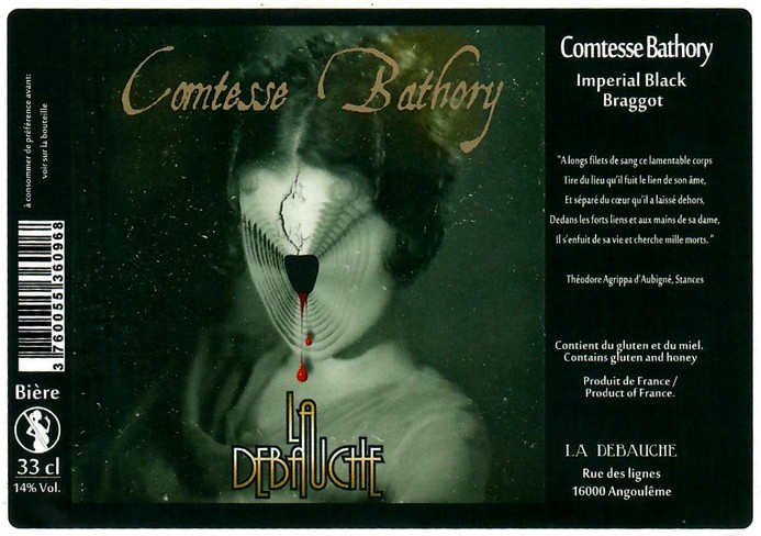 etiquette BRASSERIE LA DEBAUCHE 125