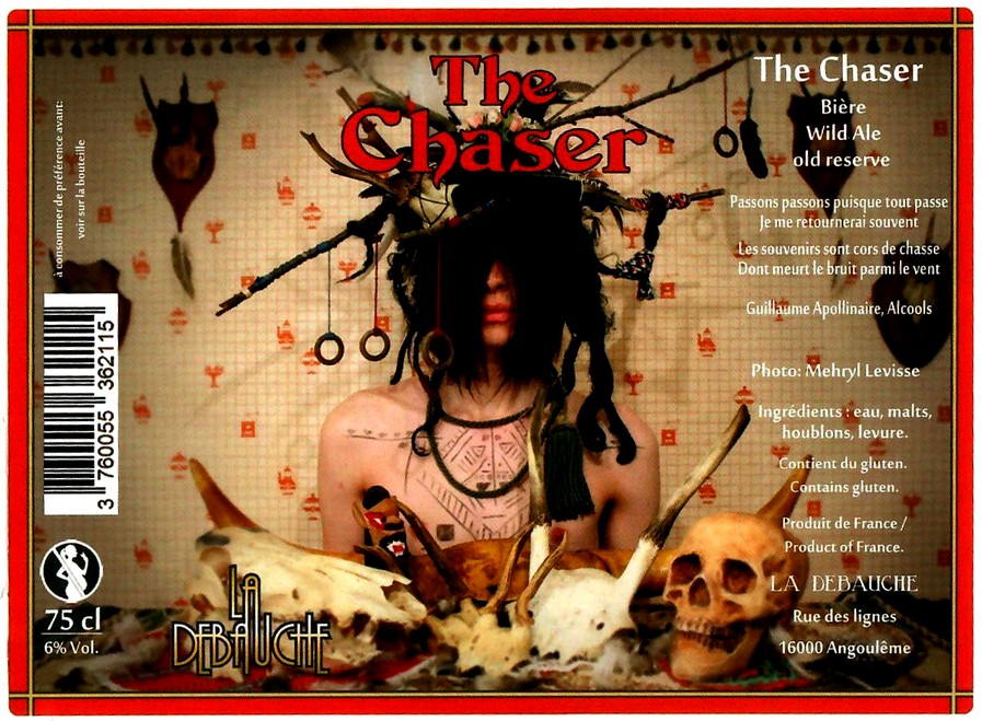 etiquette BRASSERIE LA DEBAUCHE 126