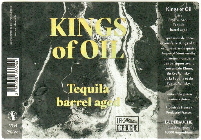 Etiquette BRASSERIE LA DEBAUCHE 137