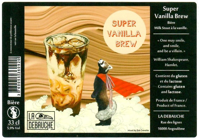 Etiquette BRASSERIE LA DEBAUCHE 145