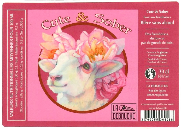 Etiquette BRASSERIE LA DEBAUCHE 146