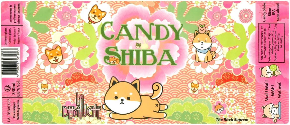 Etiquette BRASSERIE LA DEBAUCHE 148