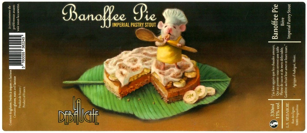 Etiquette BRASSERIE LA DEBAUCHE 149