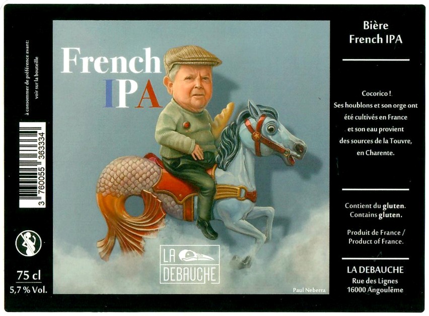 Etiquette BRASSERIE LA DEBAUCHE 160