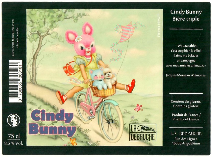 Etiquette BRASSERIE LA DEBAUCHE 162