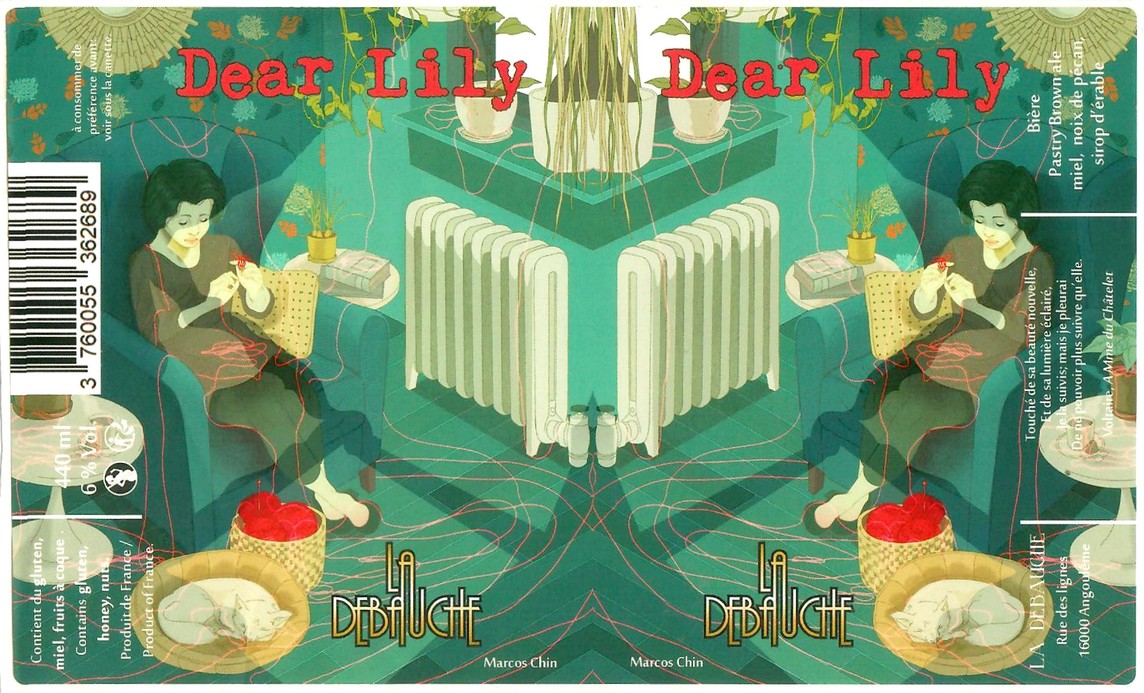 Etiquette BRASSERIE LA DEBAUCHE 165