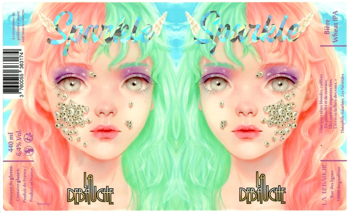 Etiquette BRASSERIE LA DEBAUCHE 166