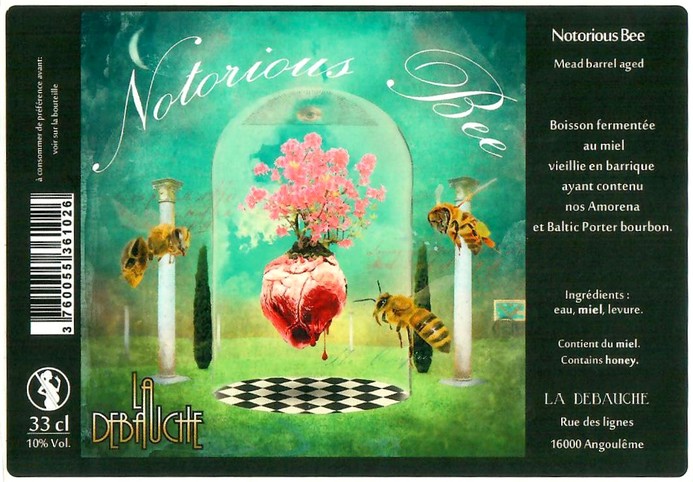 Etiquette BRASSERIE LA DEBAUCHE 191