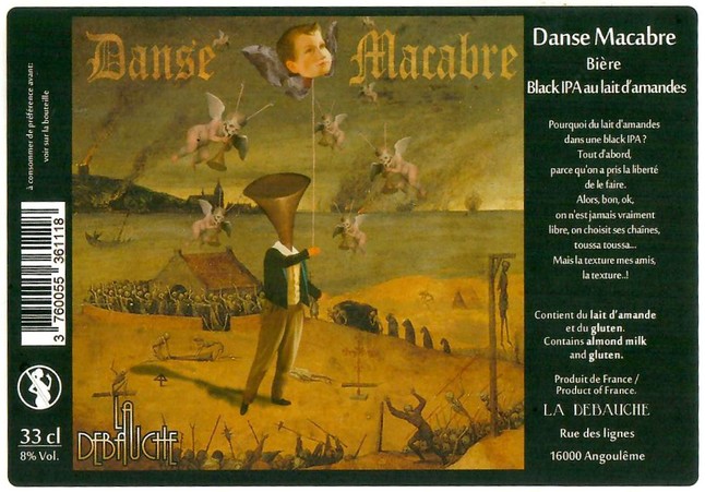 Etiquette BRASSERIE LA DEBAUCHE 193