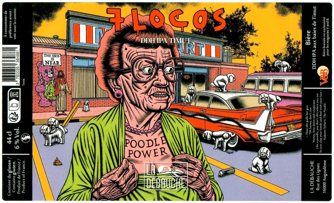 Etiquette BRASSERIE LA DEBAUCHE 200