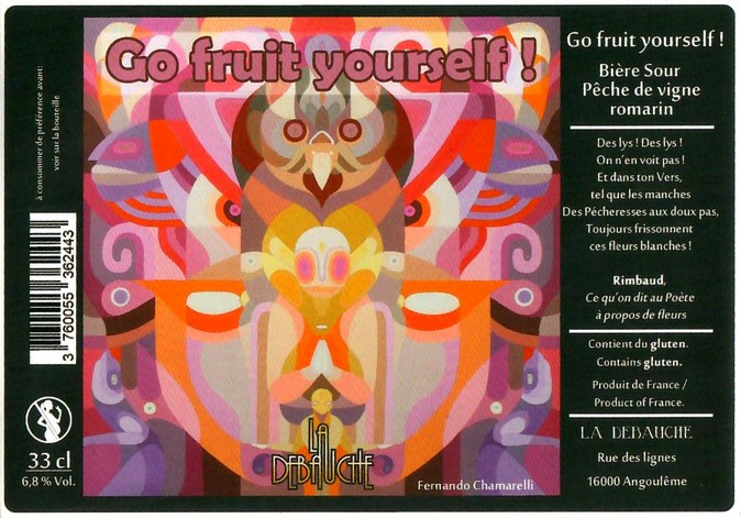 Etiquette BRASSERIE LA DEBAUCHE 204