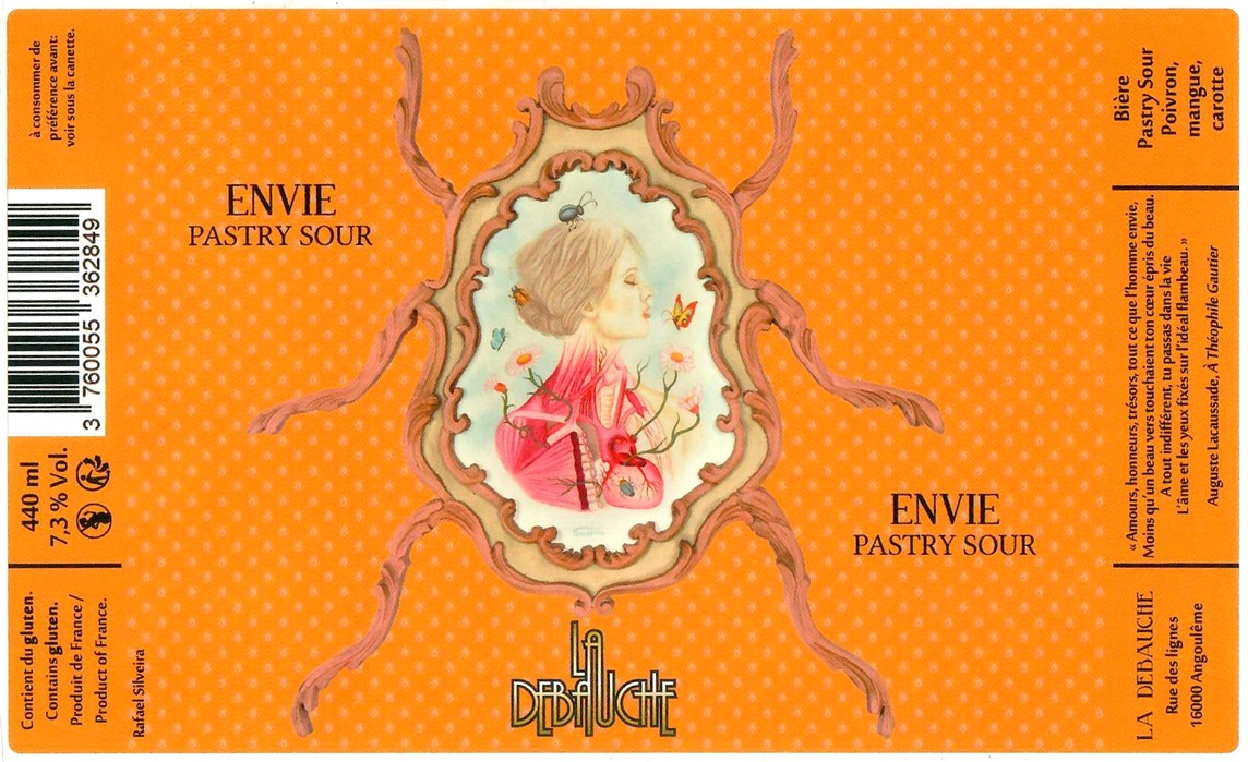 Etiquette BRASSERIE LA DEBAUCHE 209