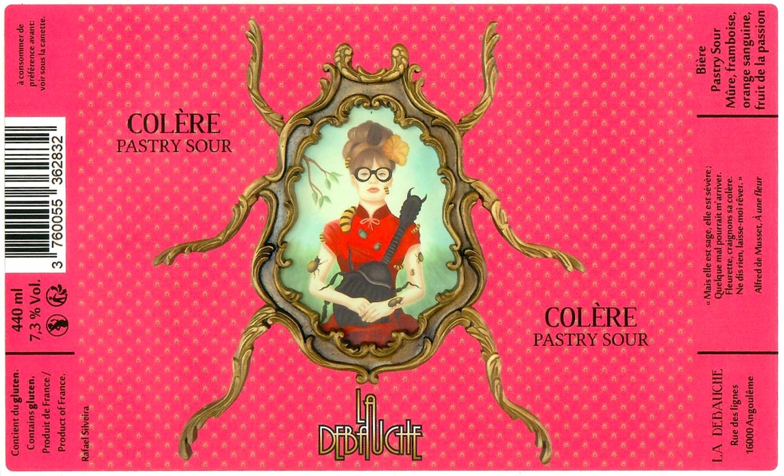 Etiquette BRASSERIE LA DEBAUCHE 211