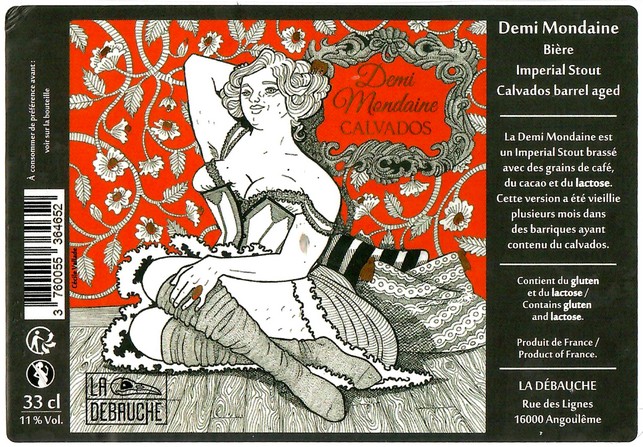 Etiquette BRASSERIE LA DEBAUCHE 215